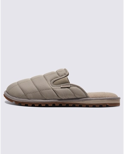SLIPPER VANS MOUNTAIN MULE QUILTED - KHAKI/GUM