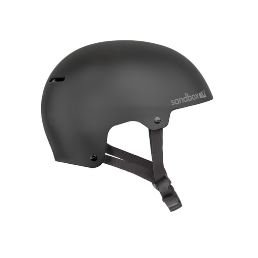 Sandbox Icon Brain Bucket Helmet - Black