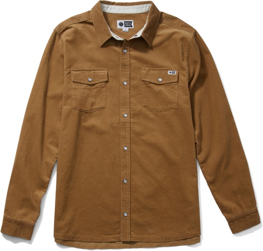 CHEMISE SALTY CREW BOONDOCKS CORDUROY LS FLANNEL - STRAW