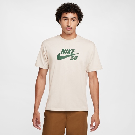 T-SHIRT NIKE SB LOGO - LIGHT OREWOOD