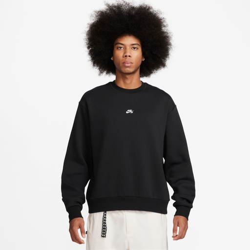 COTON OUATÉ NIKE SB CREWNECK ESSENTIAL - BLACK