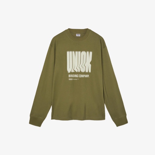 LONG SLEEVE T-SHIRT UNION - OLIVE