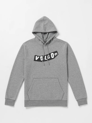 VOLCOM CLASSICS PULL OVER HOODIE - HEATHER GREY