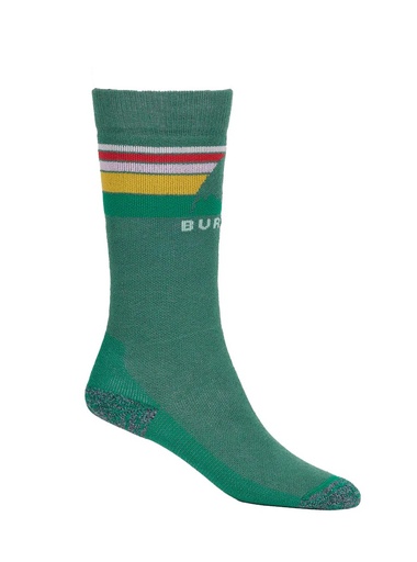 Bas Burton Kids' Burton Emblem Midweight Socks - Regal Teal