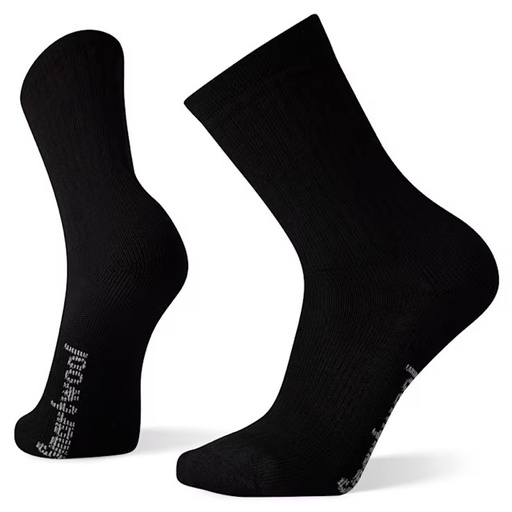 BAS SMARTWOOL HIKE CLASSIC EDITION FULL CUSHION SOLID - NOIR