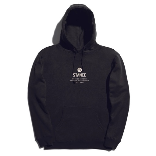 STANCE ESTABLISHED HOODIE - BLACK 