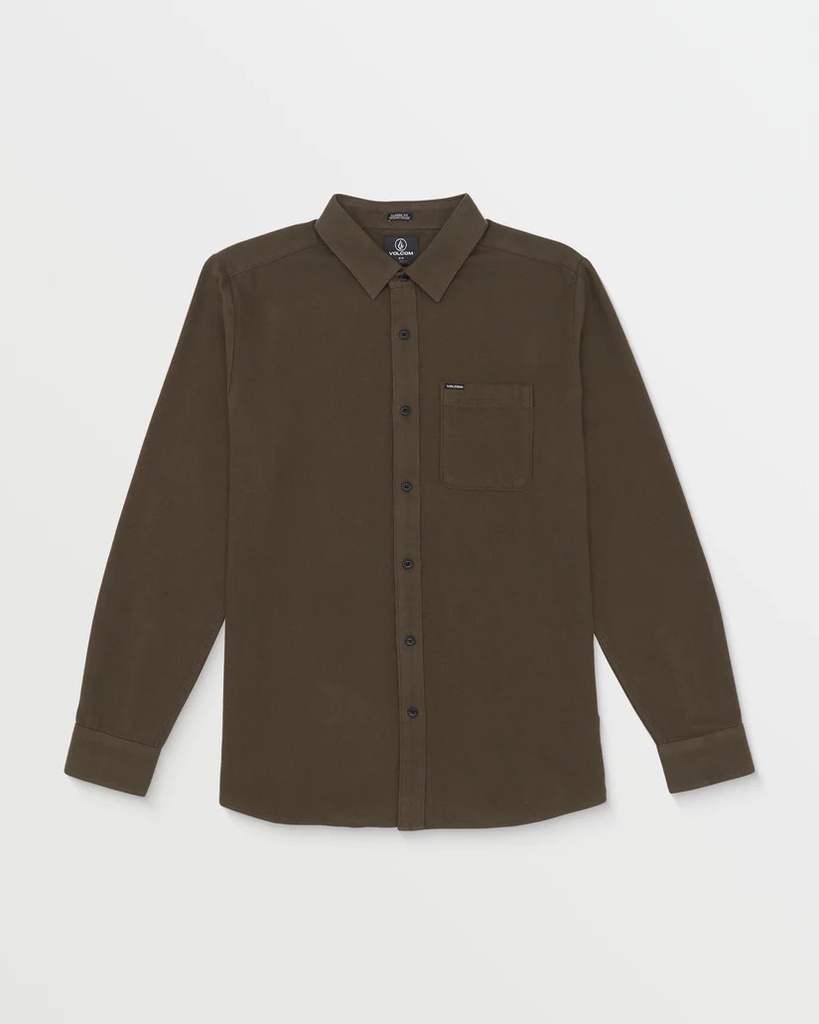 VOLCOM CADEN FLANNEL LONG SLEEVE - WREN