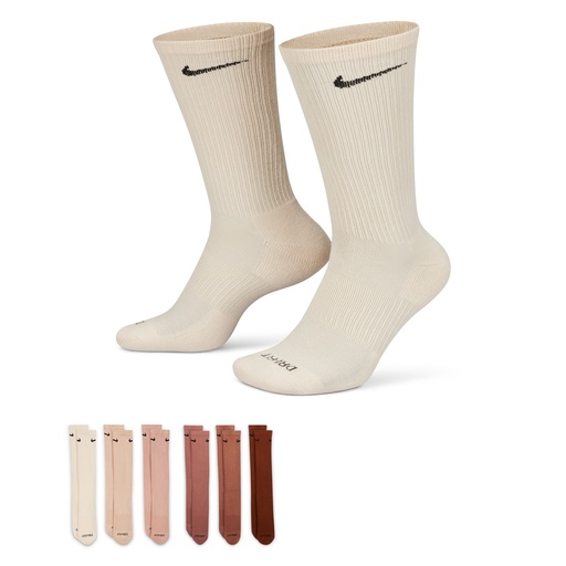 BAS NIKE EVERYDAY PLUS CUSHIONED 6PK - MULTI COLOR