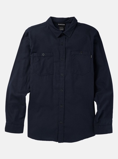 CHEMISE BURTON FAVORITE LONG SLEEVE FLANNEL - TRUE BLACK
