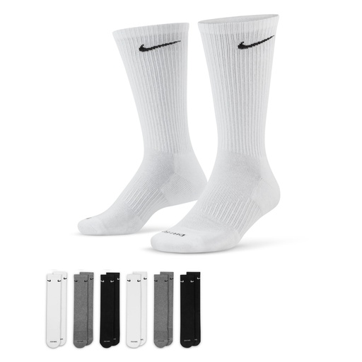BAS NIKE EVERYDAY PLUS CUSHIONED 6PK - MULTI COLOR 