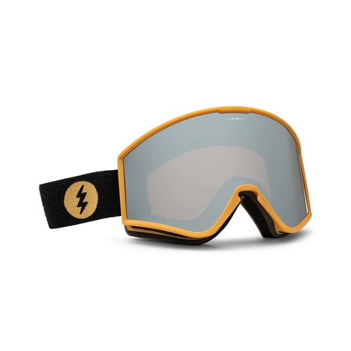 ELECTRIC EK1 GOGGLE -  FLOOD BLACK GUM / SILVER CHROME