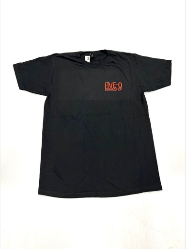 T-Shirt 5-0 Max - Black/Red
