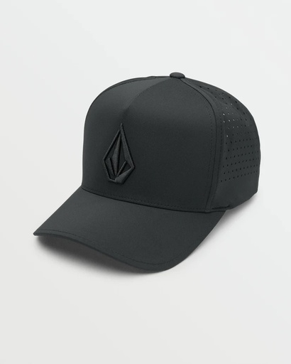 VOLCOM STONE VENT DELTA SNAPBACK - BLACK