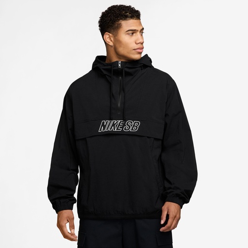 NIKE SB ESSENTIAL ANORAK - BLACK