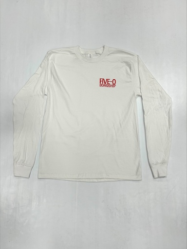 Long Sleeve 5-0 Max - White