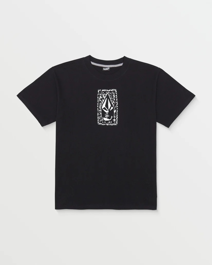 VOLCOM DENTAL SHORT SLEEVE TEE - BLACK