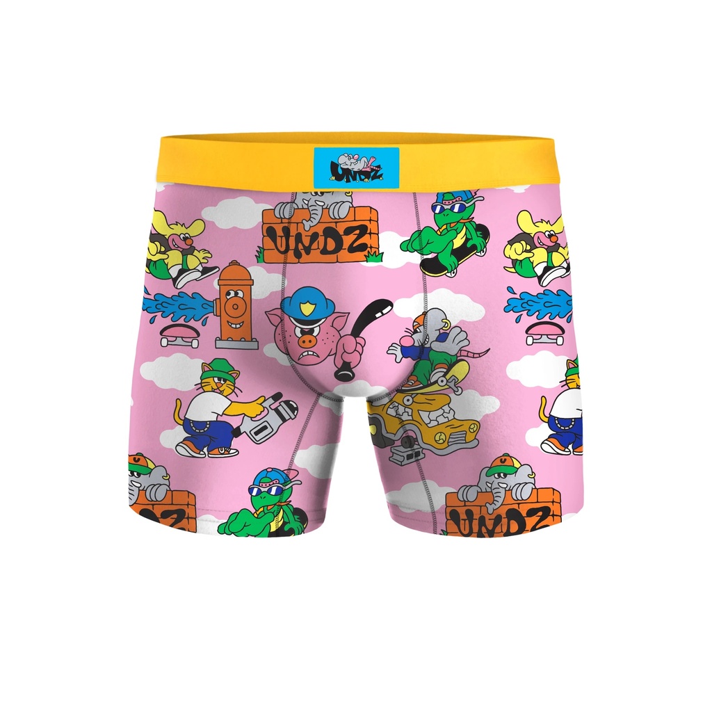 BOXER UNDZ DAY SKATER PINK ENFANT