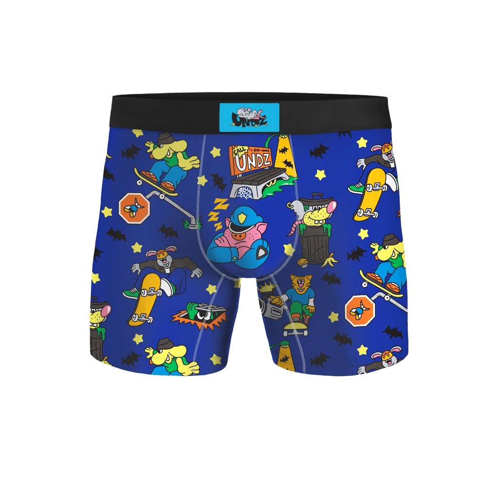 BOXER UNDZ NIGHT SKATER BLUE ENFANT