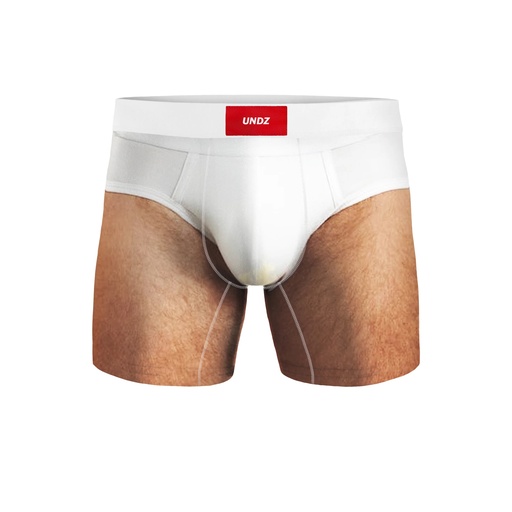 UNDZ CLASSIC WHITE BRIEFS BOXER