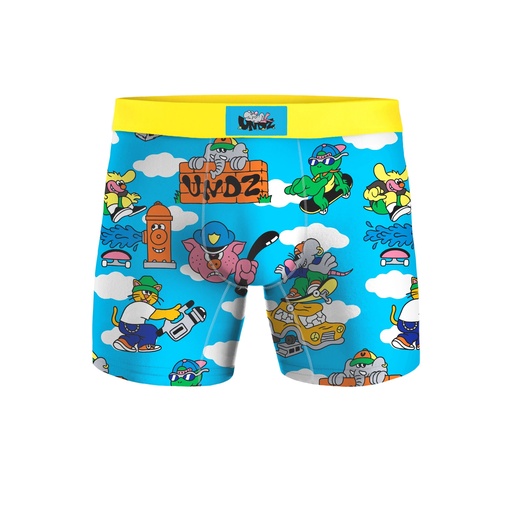 UNDZ CLASSIC DAY SKATER BLUE BOXER