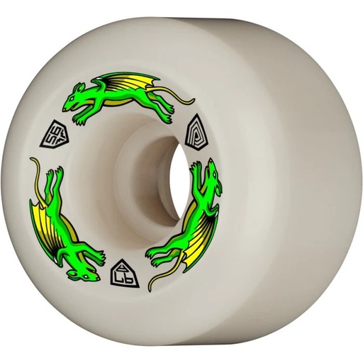 POWELL PERALTA WHEELS - NANO RATS DRAGON FORMULA A2 97A 56mm (56x39) 