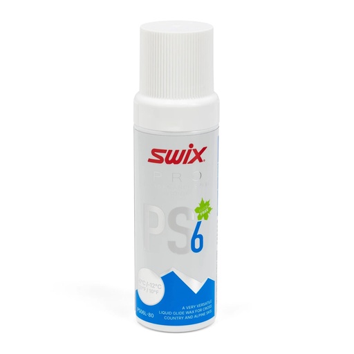 Cire Swix PS6 Liquid Blue -6°C/-12°C 80ml