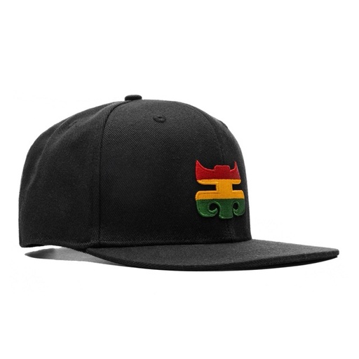 I-PATH SNAPBACK ICON - BLACK/RASTA