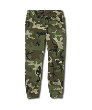 VOLCOM FRICKIN SLIMJOGGER ARMY PANTS (ARM)