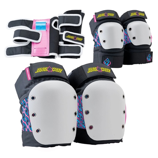 Pro-tec Jr. Street Gear 3 Pack - Santa Cruz