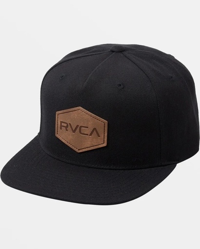 RVCA COMMONWEALTH SNAPBACK - BLACK