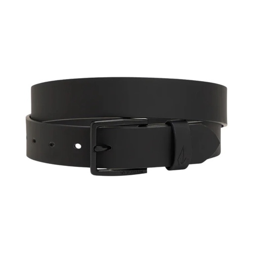 VOLCOM FLAT BAR PU BELT - BLACK 