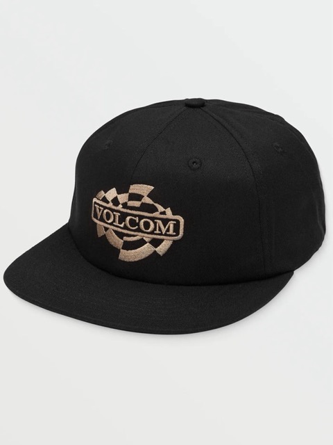 VOLCOM OVAL TRACK ADJ HAT - BLACK