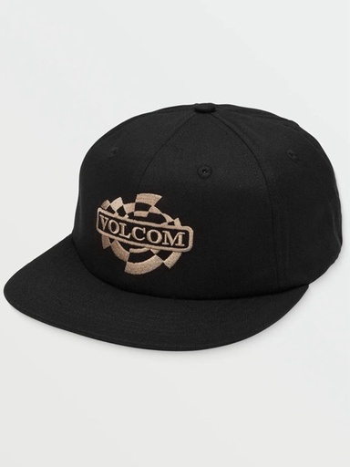 VOLCOM OVAL TRACK ADJ HAT - BLACK