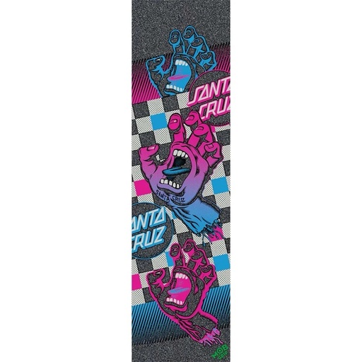 GRIP TAPE MOB X SANTA CRUZ CHECK TRAP HAND