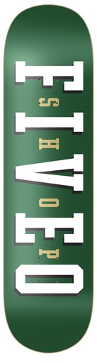 Deck 5-0 Varsity Green - 8.25