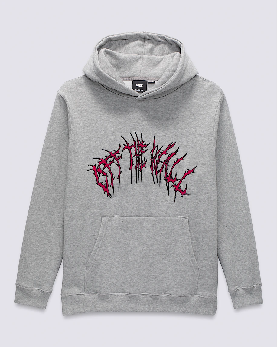 VANS METAL ARCH LOOSE PULLOVER JUNIOR - CEMENT HEATHER