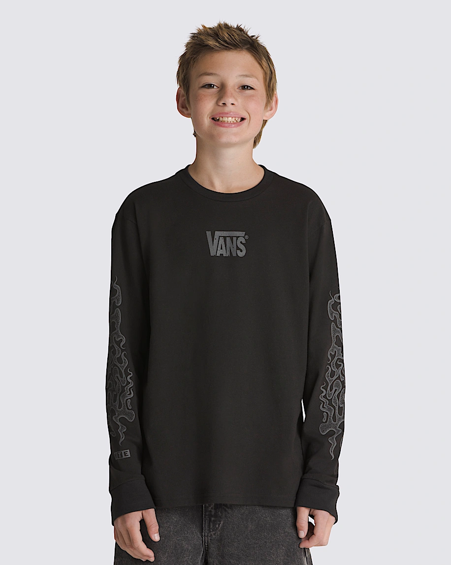 VANS MTE™ WAVY DUNE LS TEE - BLACK