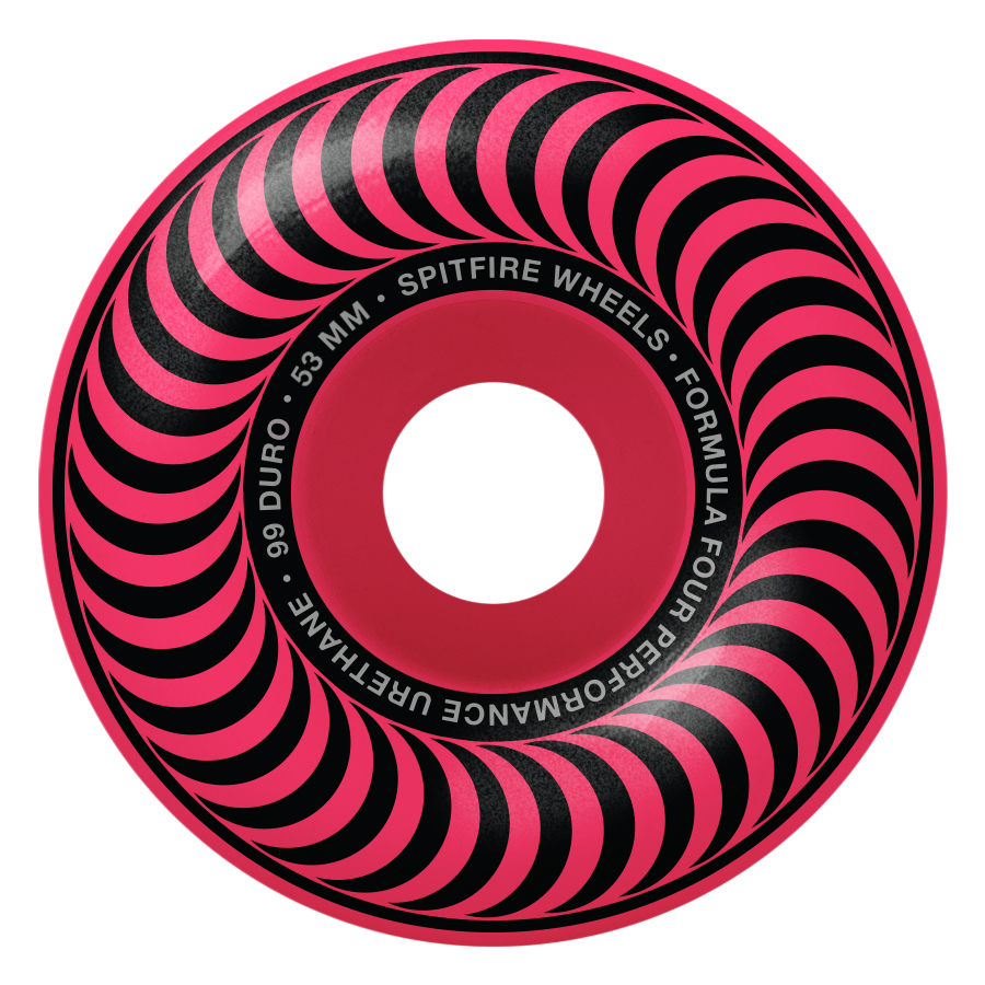 ROUE SPITFIRE 53MM F4 99D NEON CLASSIC - PINK