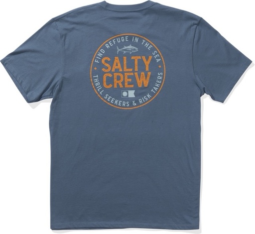SALTY CREW LEGENDARY SHORT SLEEVE TEE - SLATE