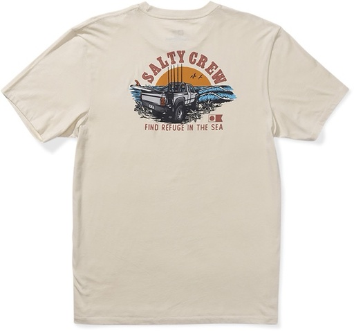 SALTY CREW LIFTED SHORT SLEEVE TEE - BONE