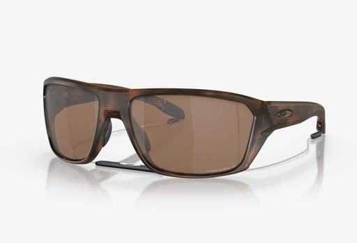 OAKLEY SPLIT SHOT SUNGLASSES - MATTE BROWN TORTOISE W/ PRIZM TUNGSTEN