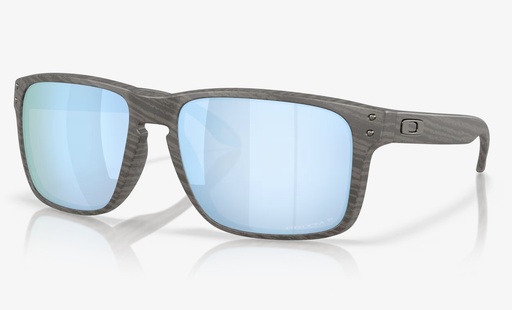 OAKLEY HOLBROOK XXL SUNGLASSES - Woodgrain W/ PRIZM Deep Water Polar