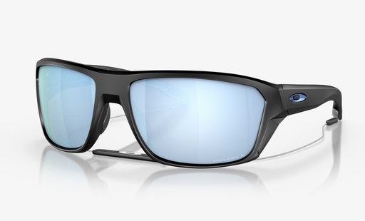 OAKLEY SPLIT SHOT SUNGLASSES - MATTE BLACK W/ PRIZM DEEP WATER POLARIZED