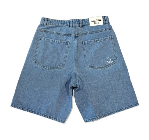 SHORT 5-0 BOAT / JORTS  - LIGHT WASH BLUE