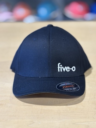 5-0 Cap Micro Flexfit - Black/white