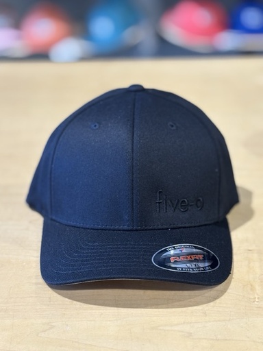 5-0 Cap Micro Flexfit - Black/Black