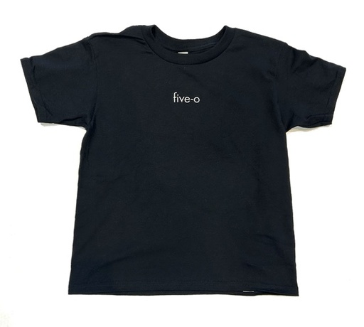 T-Shirt 5-0 Micro Junior - Black