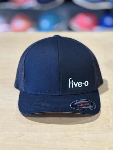 Casquette 5-0 Micro Flexfit Trucker Cap - Black
