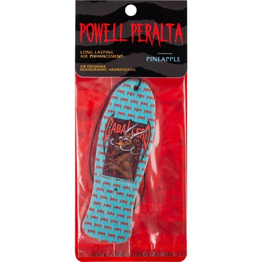 AIR FRESHENER POWELL PERALTA - CAB STREET DRAGON (PINEAPPLE)