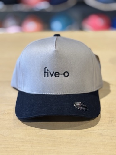 Casquette 5-0 Micro Pro Snapback - Black/Khaki